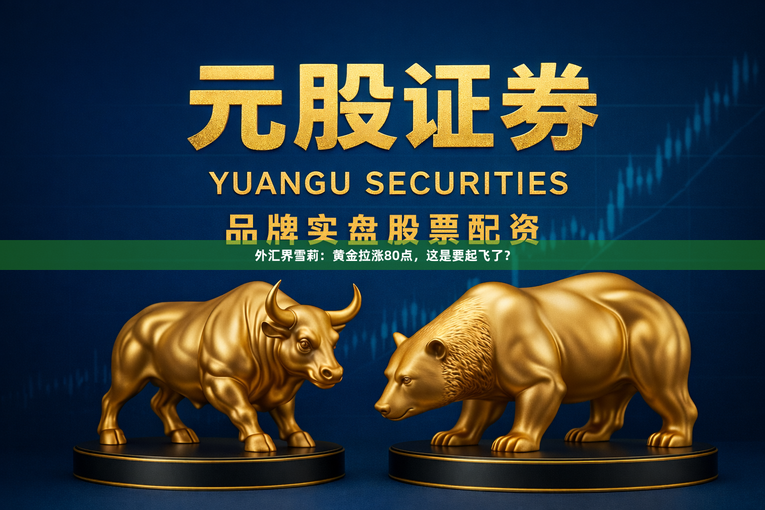 外汇界雪莉：黄金拉涨80点，这是要起飞了？
