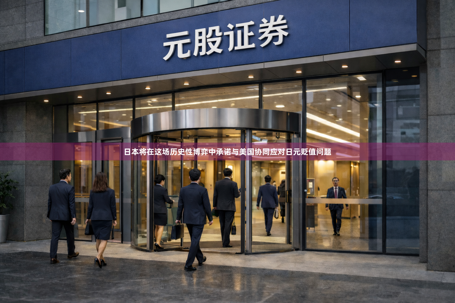 日本将在这场历史性博弈中承诺与美国协同应对日元贬值问题